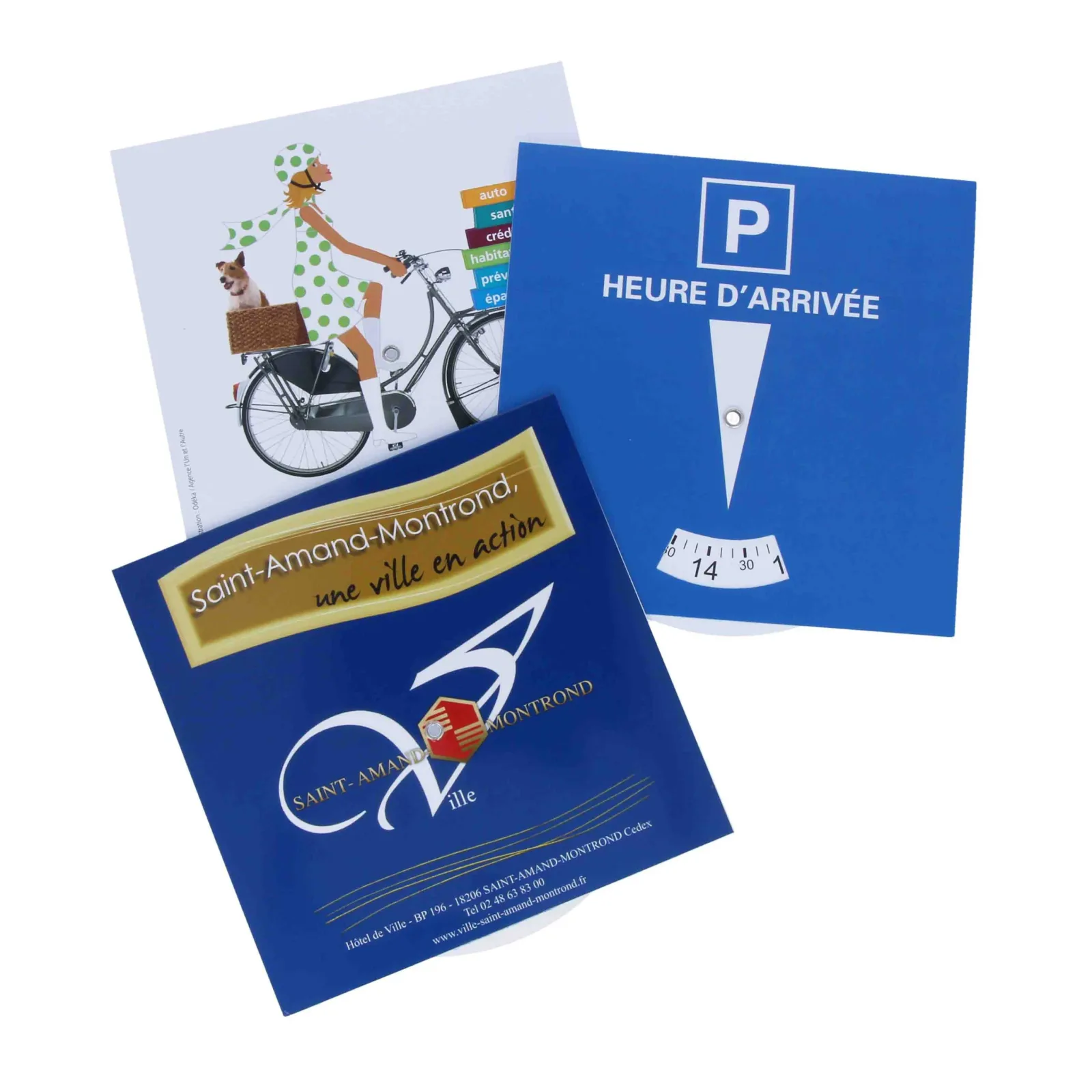 Disque de Stationnement - Avec enveloppe Pvc