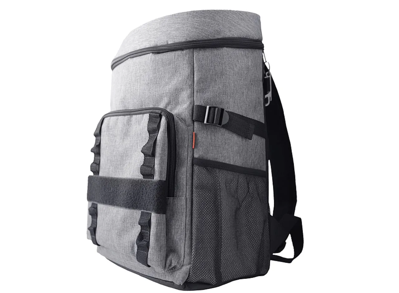 Vue 4 de Sac à dos isotherme 'Nago', gris chiné