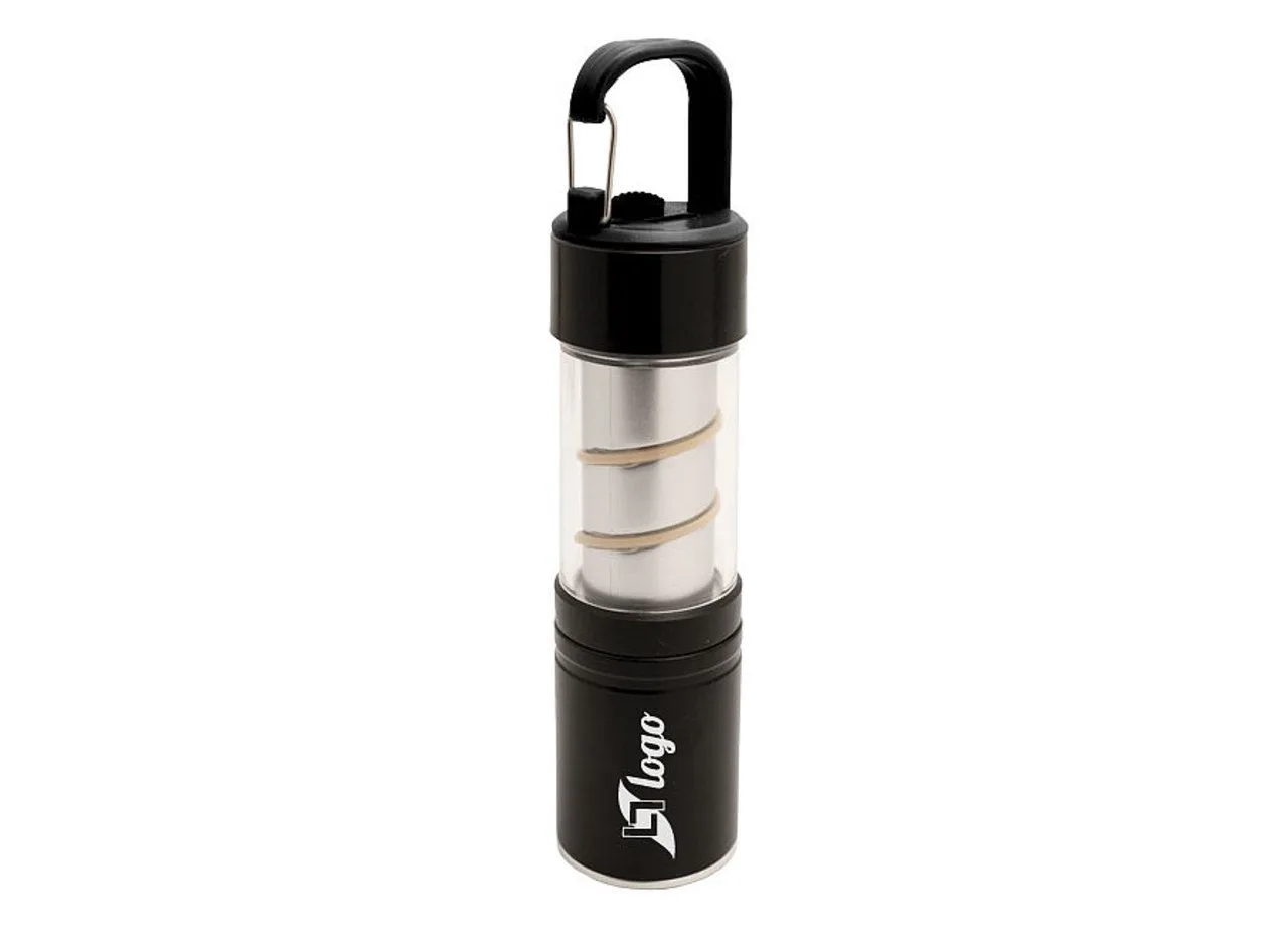 Vue 2 de Lanterne - torche rechargeable 2 en 1 'Omega'