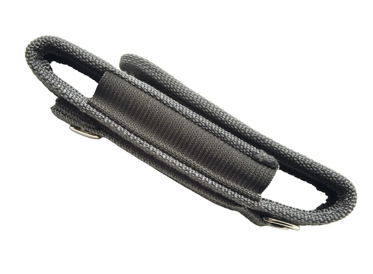 Vue 3 de Etui de ceinture en nylon pour couteau 'Slim', gris chiné