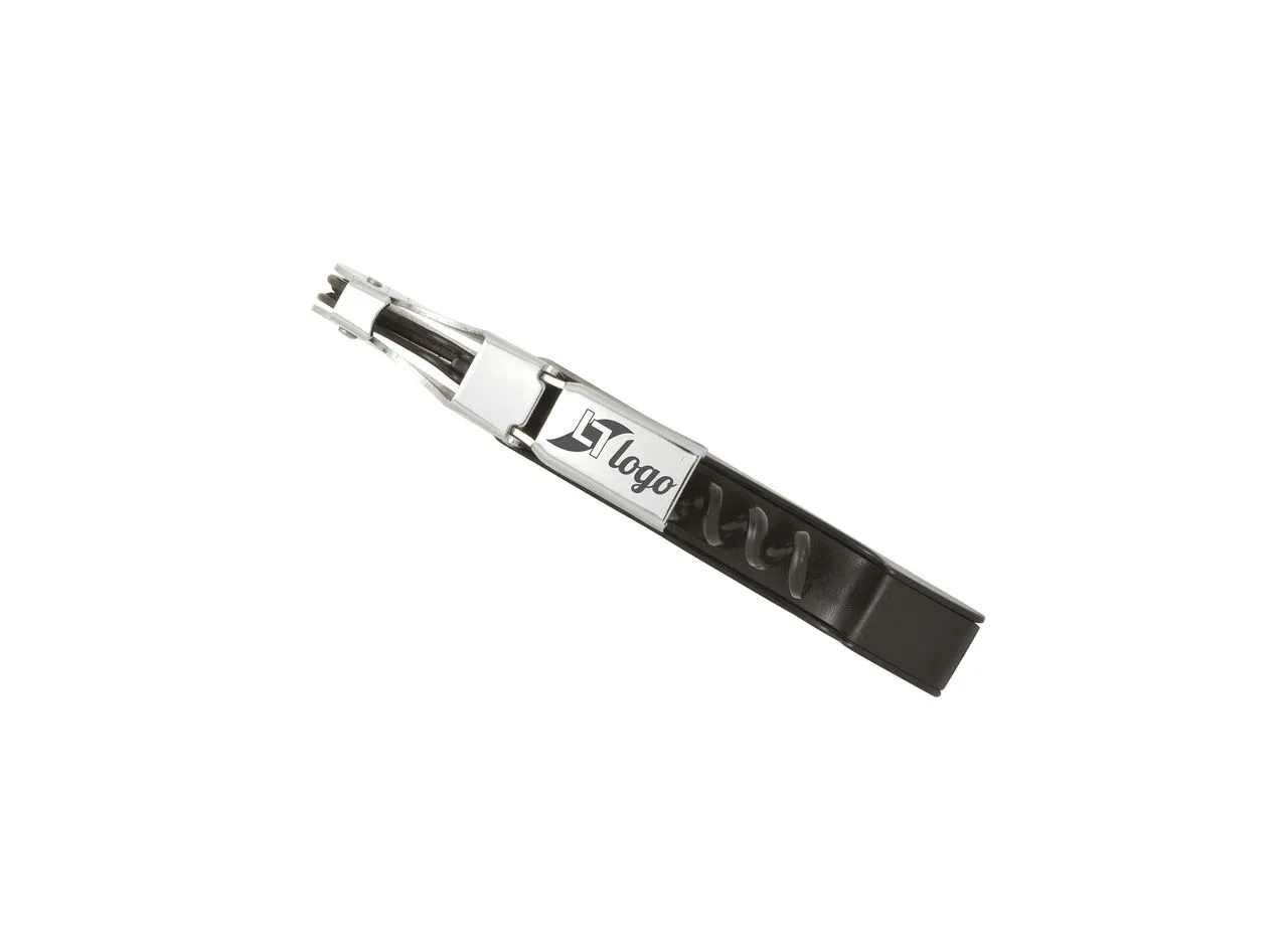 Vue 2 de Sommelier 'Allegro Color', double levier, noir