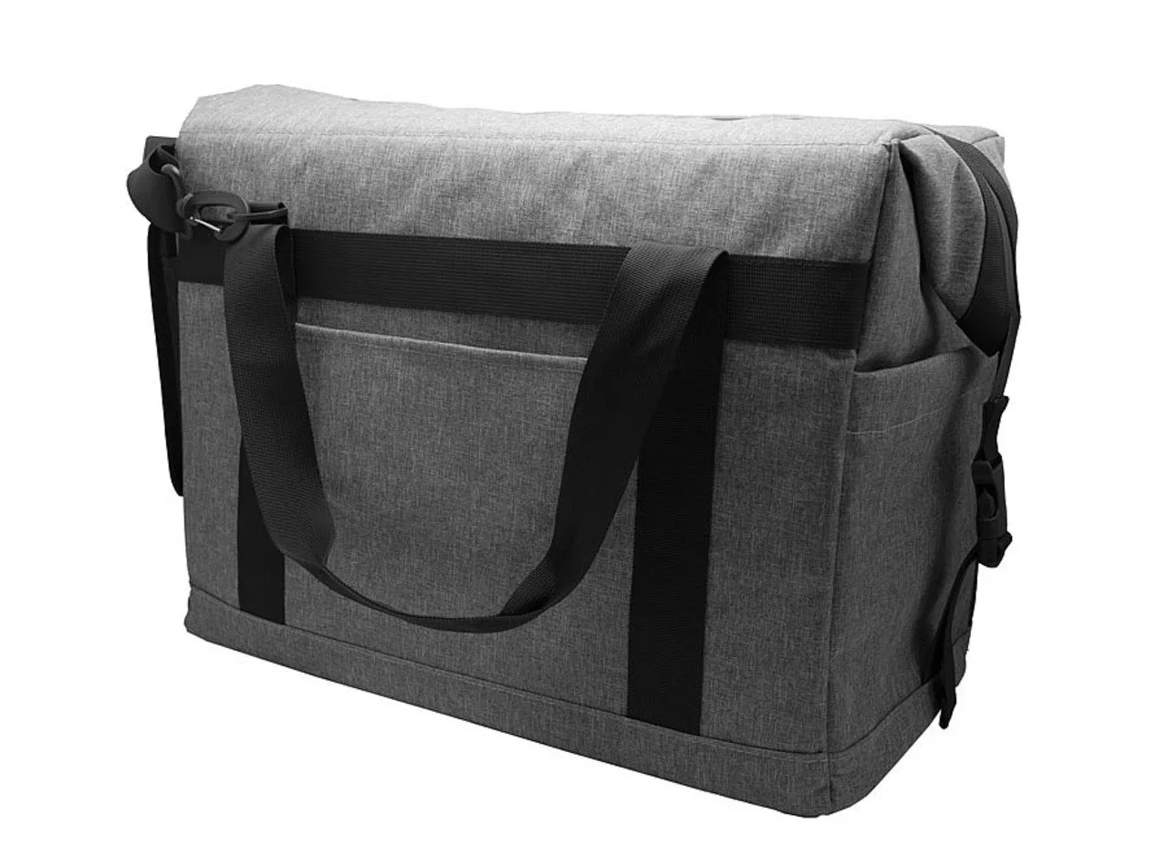 Vue 3 de Glacière isotherme XL 'Sakai', gris chiné RPET