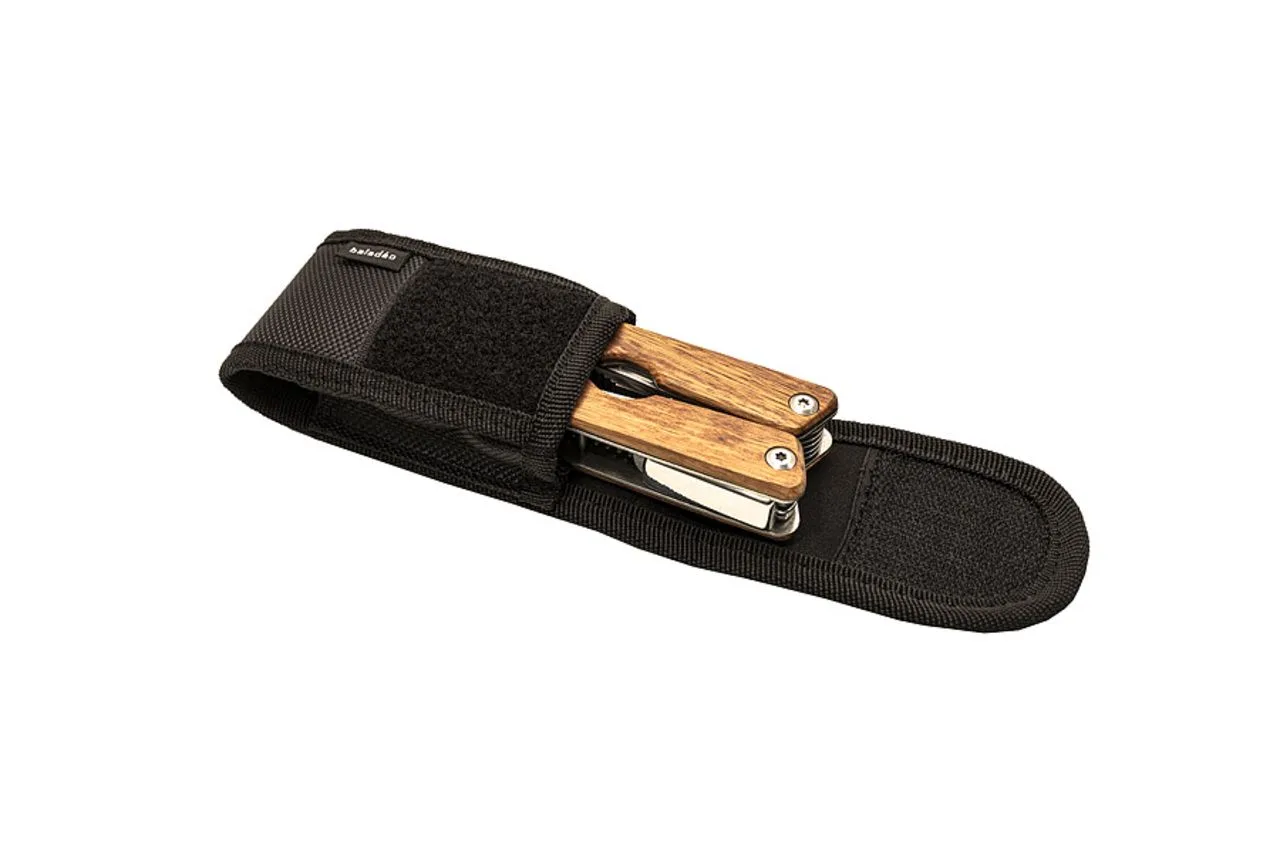 Vue 4 de Etui de ceinture en nylon pour pince 'Slim', noir