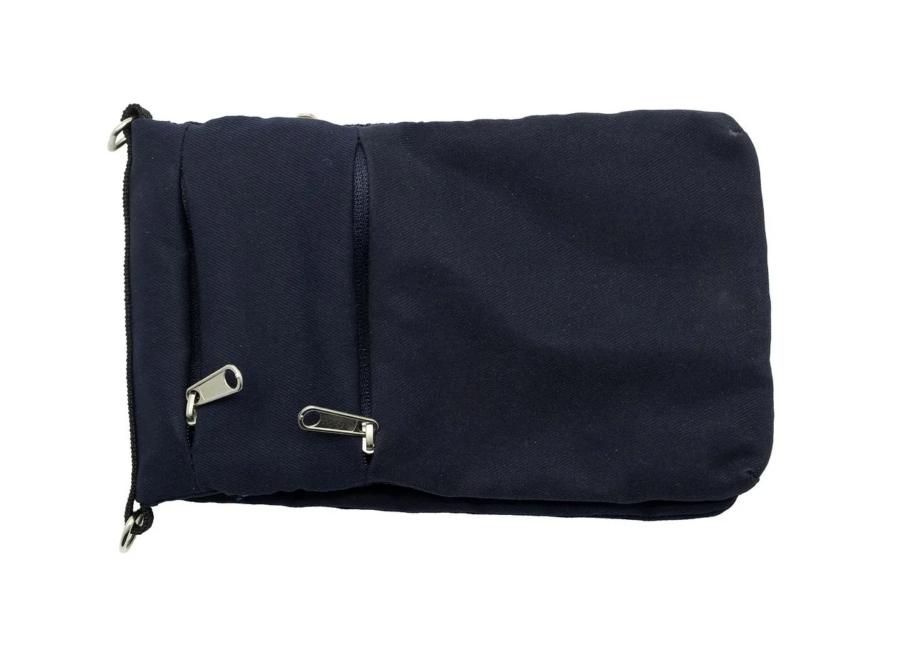 Vue 5 de Pochette 'Toledo', polycoton bleu nuit