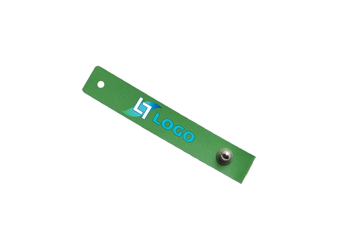 Vue 2 de Attache câble, vert