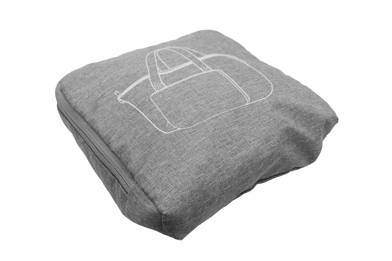 Vue 5 de Sac de voyage pliable 'Tenerife', gris chiné RPET