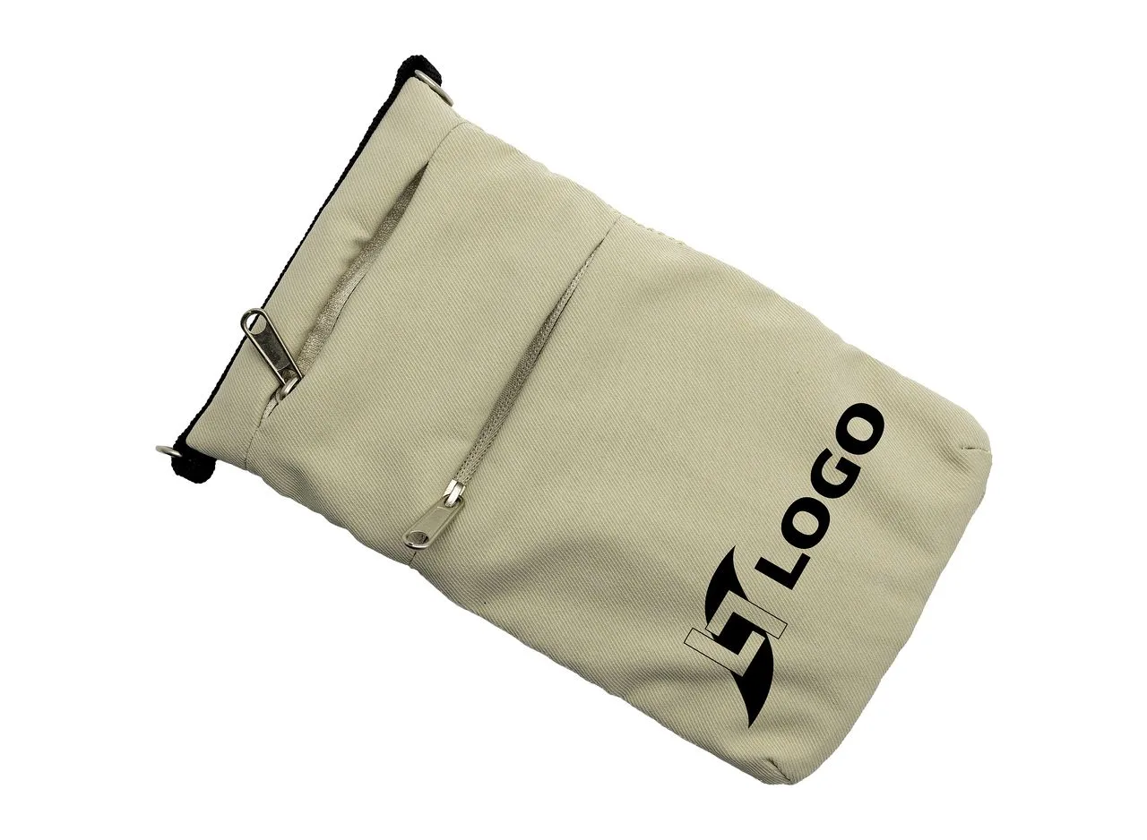 Vue 2 de Pochette 'Toledo', polycoton beige