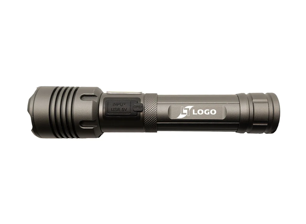 Vue 2 de Lampe-torche rechargeable 2 en 1 'Rigel' (M)