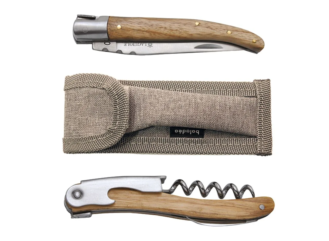 Vue 3 de Coffret 'Tradition Duo' (couteau et sommelier)
