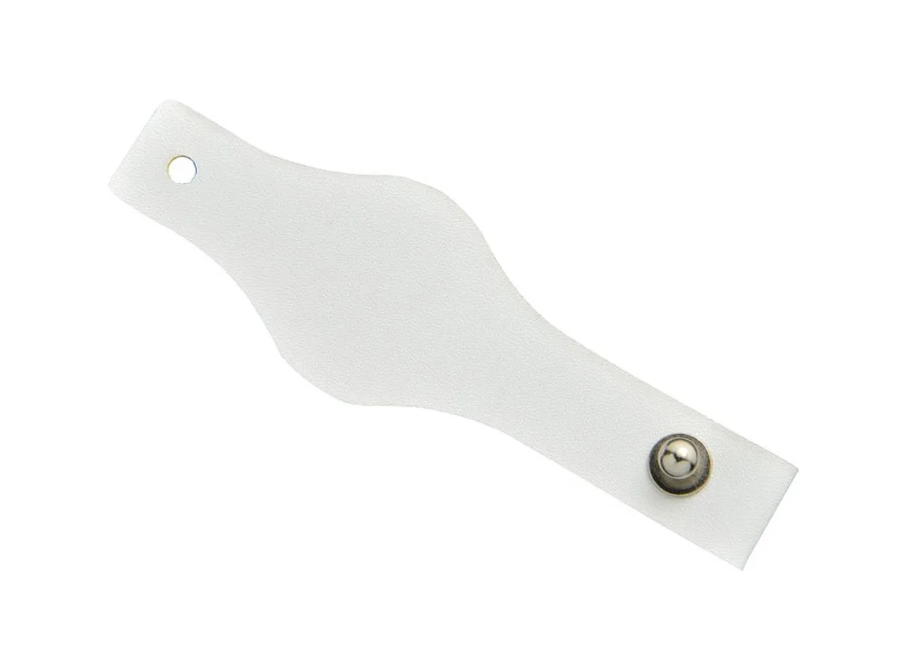 Attache câble arrondi, blanc