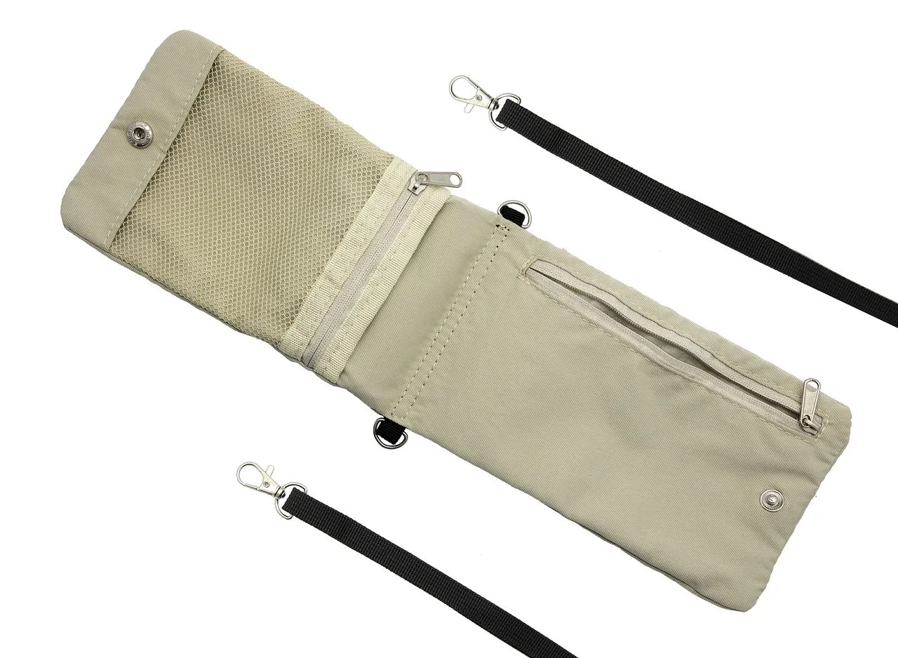 Pochette 'Toledo', polycoton beige