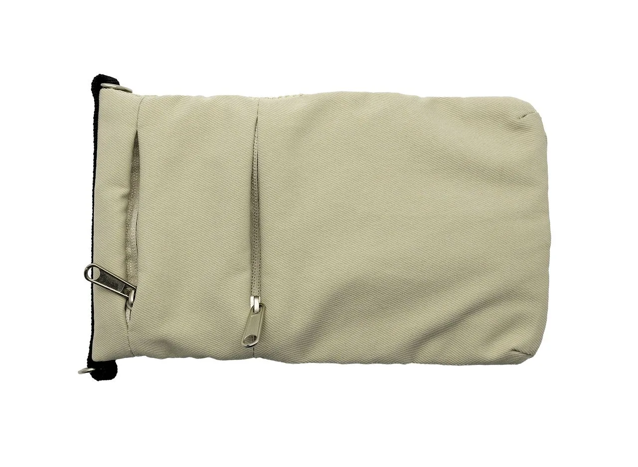 Vue 4 de Pochette 'Toledo', polycoton beige