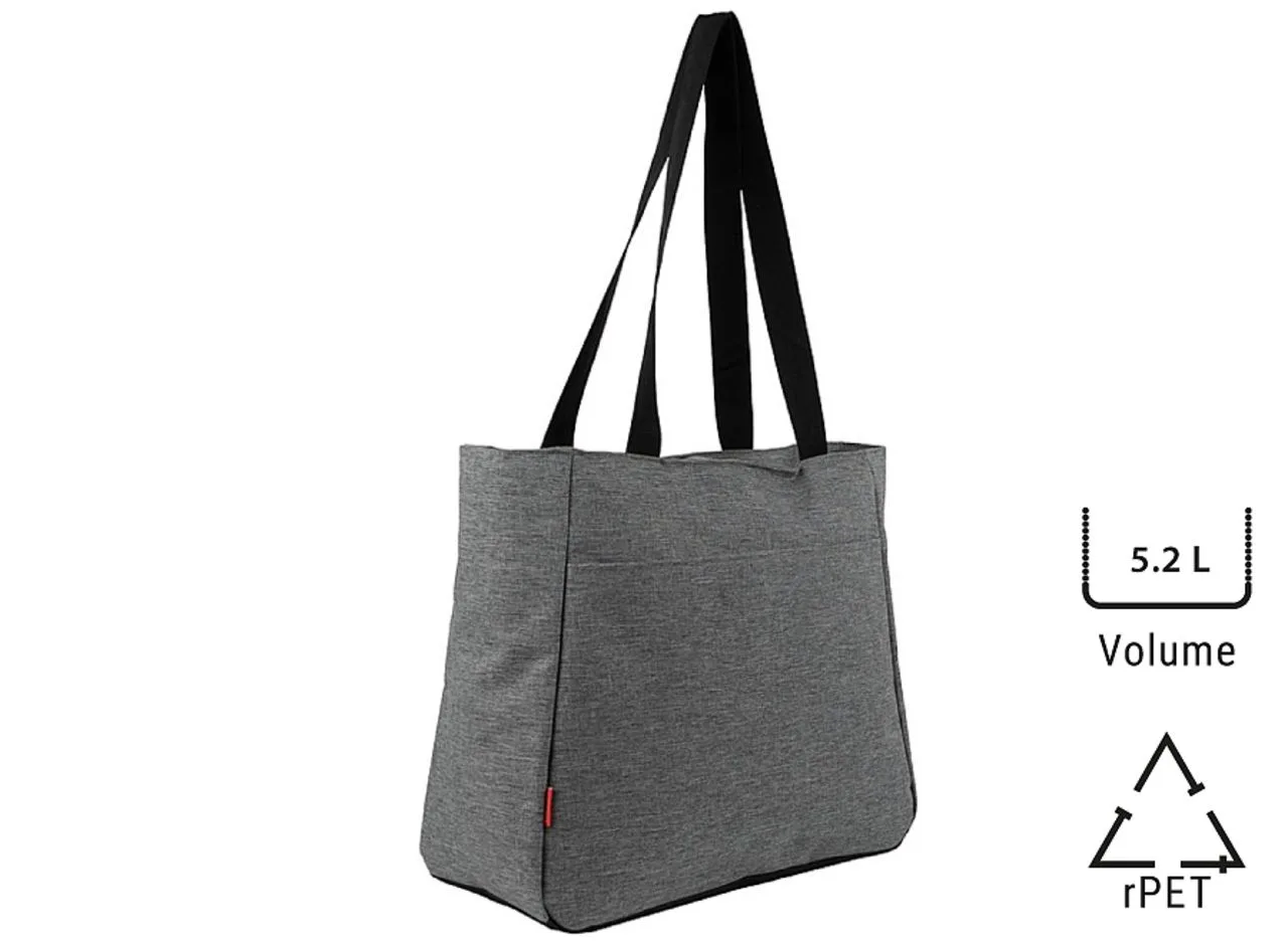 Sac Cabas isotherme 'Sapang', gris chiné RPET