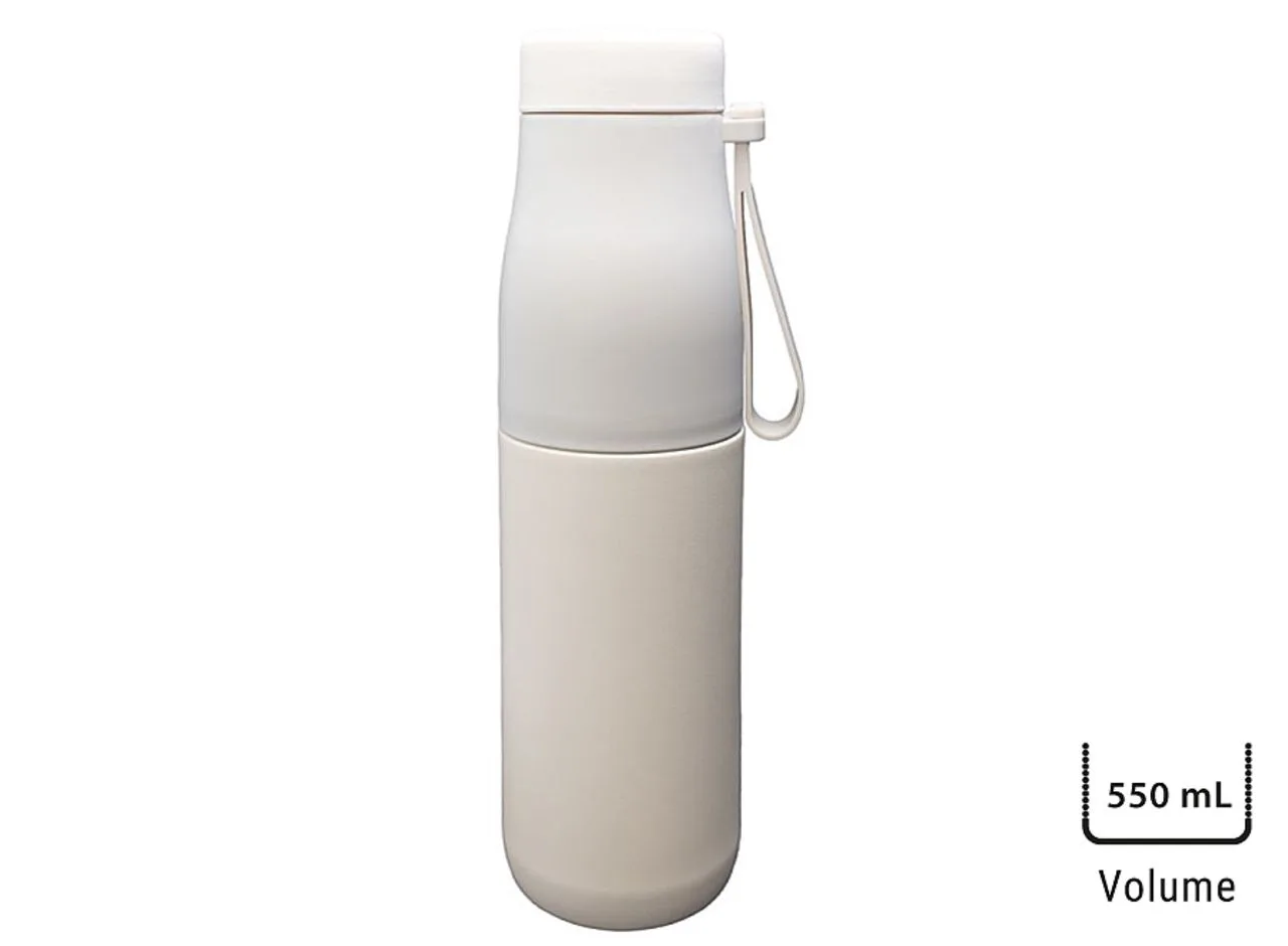 Bouteille isotherme 'Zeibu', beige, 550 ml