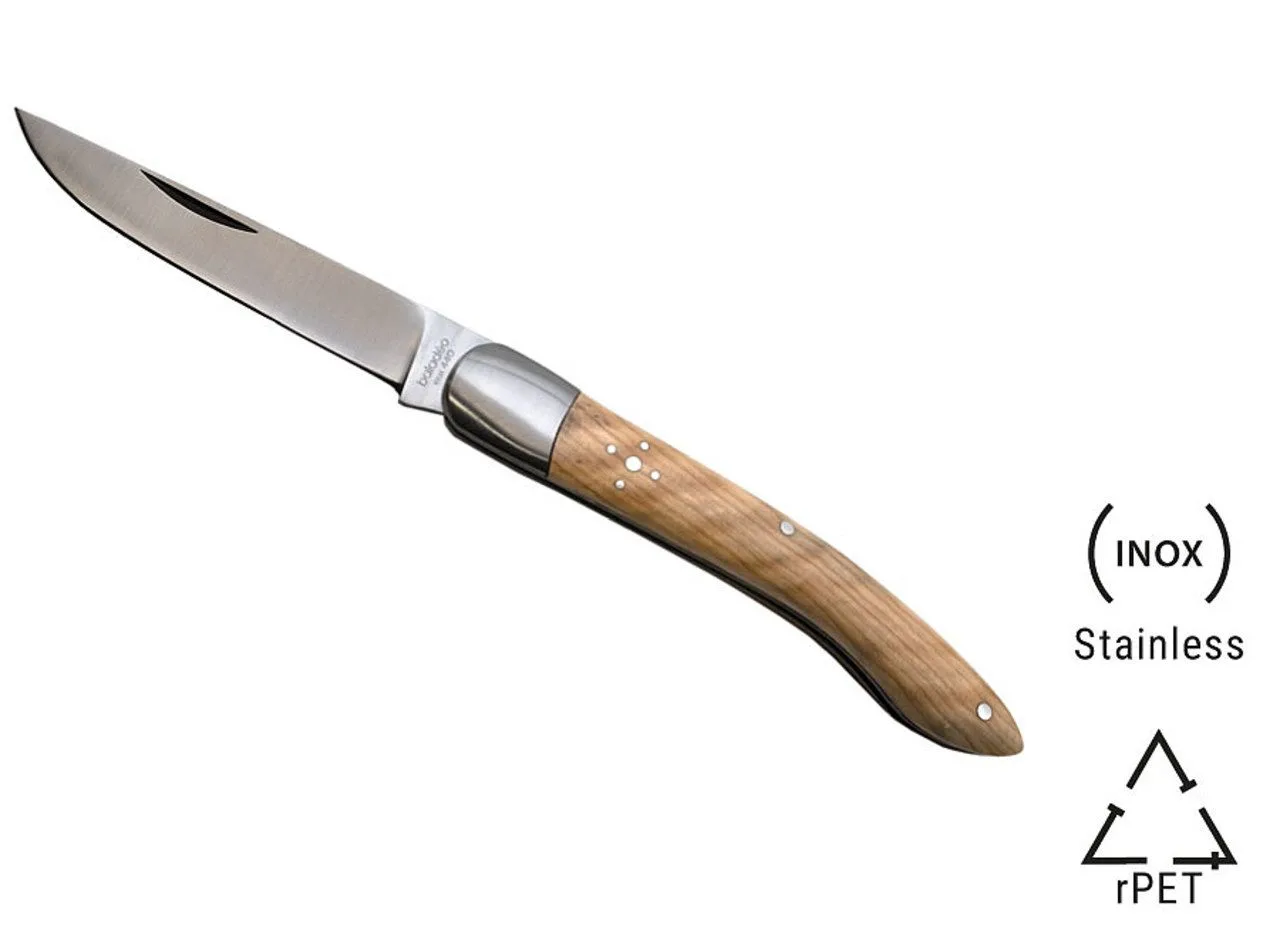 Couteau 'Héritage', 11cm, olivier