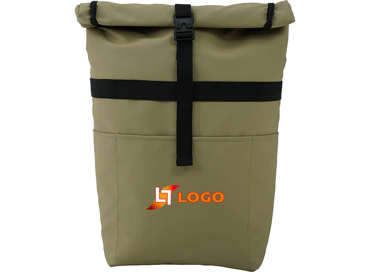 Vue 2 de Sac à dos rolltop isotherme 'Frisco', sable