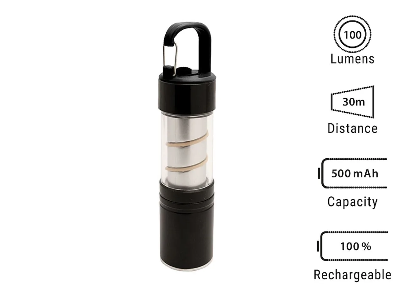 Lanterne - torche rechargeable 2 en 1 'Omega'