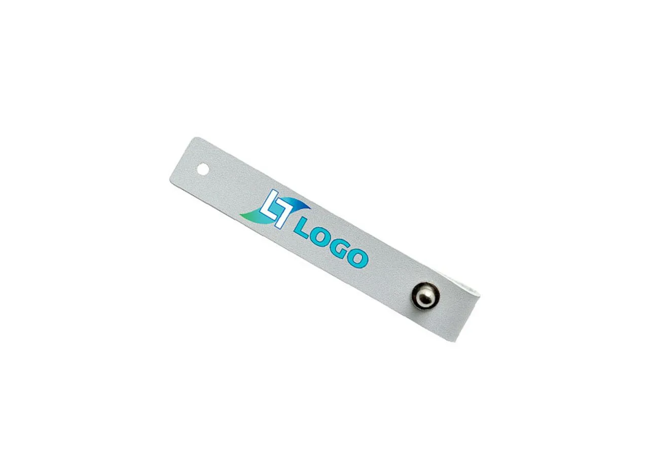 Vue 2 de Attache câble, blanc