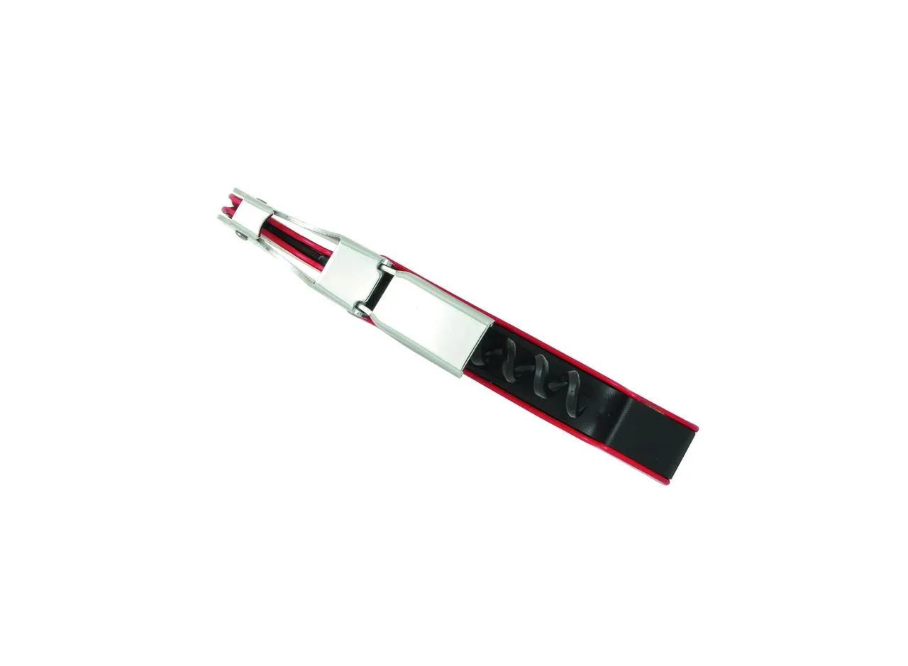 Vue 5 de Sommelier 'Allegro Color', double levier, rouge