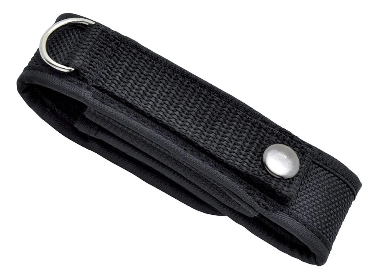 Vue 2 de Etui de ceinture en nylon pour couteau 'Slim', noir
