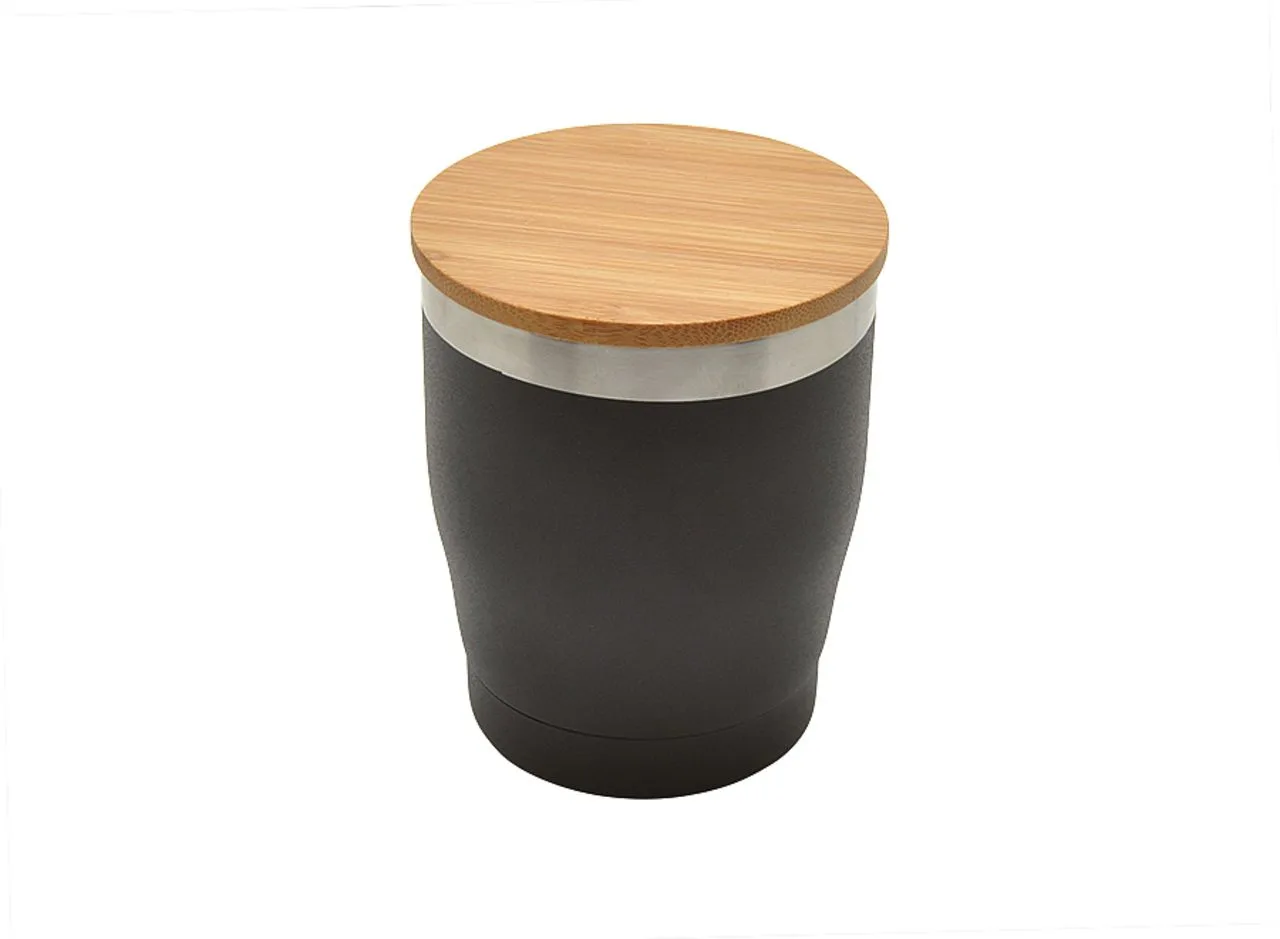 Vue 4 de Mug isotherme 'Nagano' avec couvercle en bambou (L)