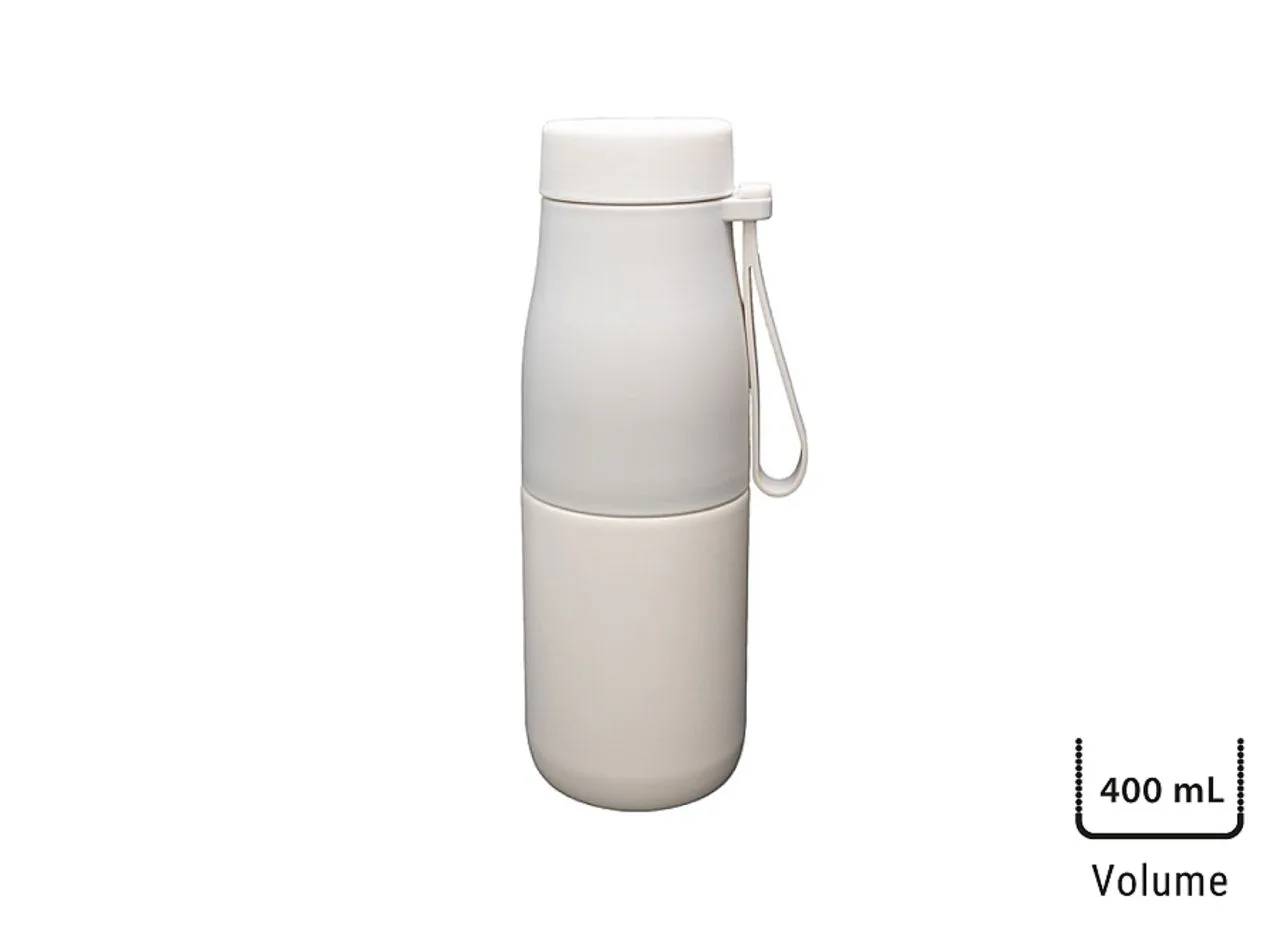 Bouteille isotherme 'Zeibu', beige, 400 ml
