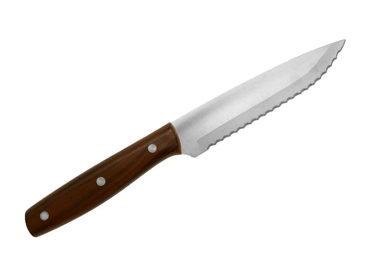 Vue 5 de Couteau à steak 'Milano', ABS motif bois