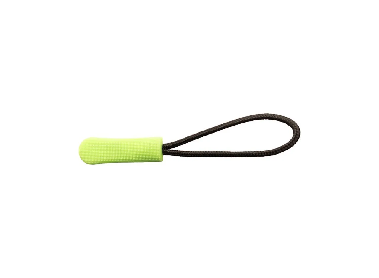 Tirette pour zipper, vert