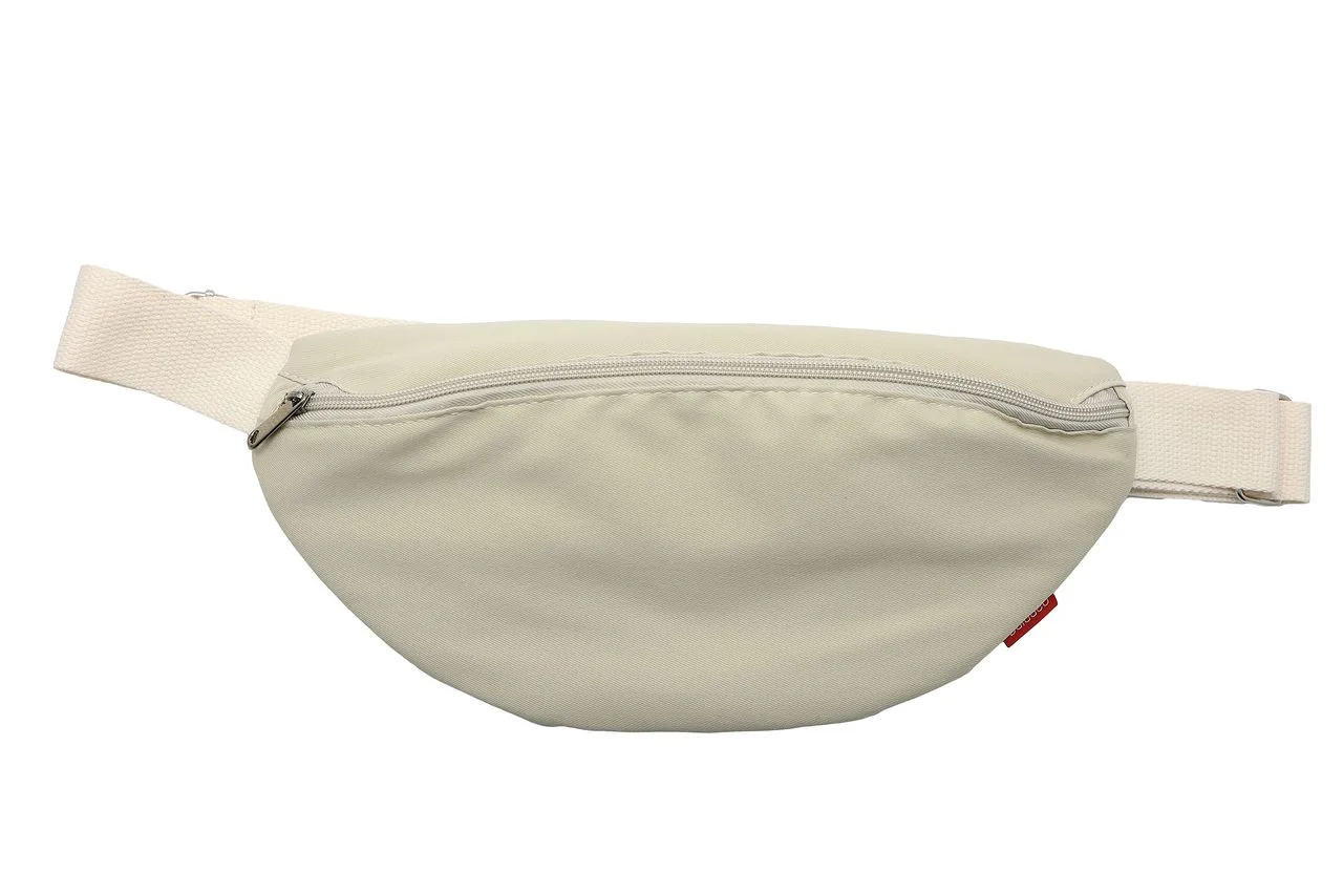Vue 4 de Sac banane 'Malaga', polycoton beige