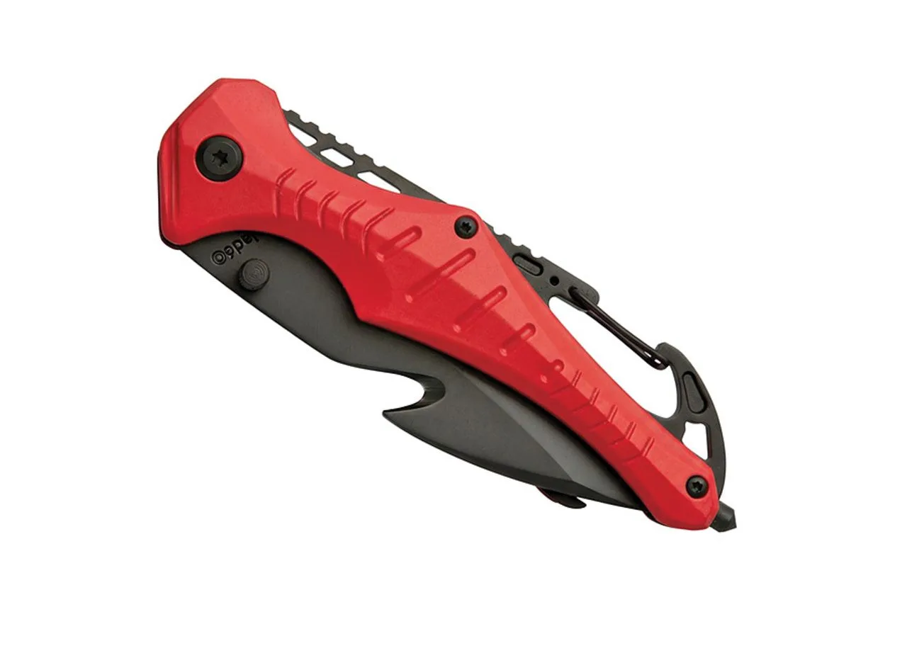 Vue 5 de Couteau de sécurité 'Emergency', rouge