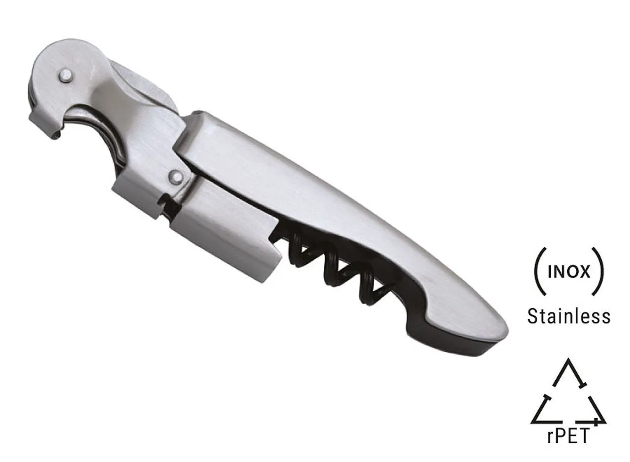 Sommelier 'Allegro', double levier, inox