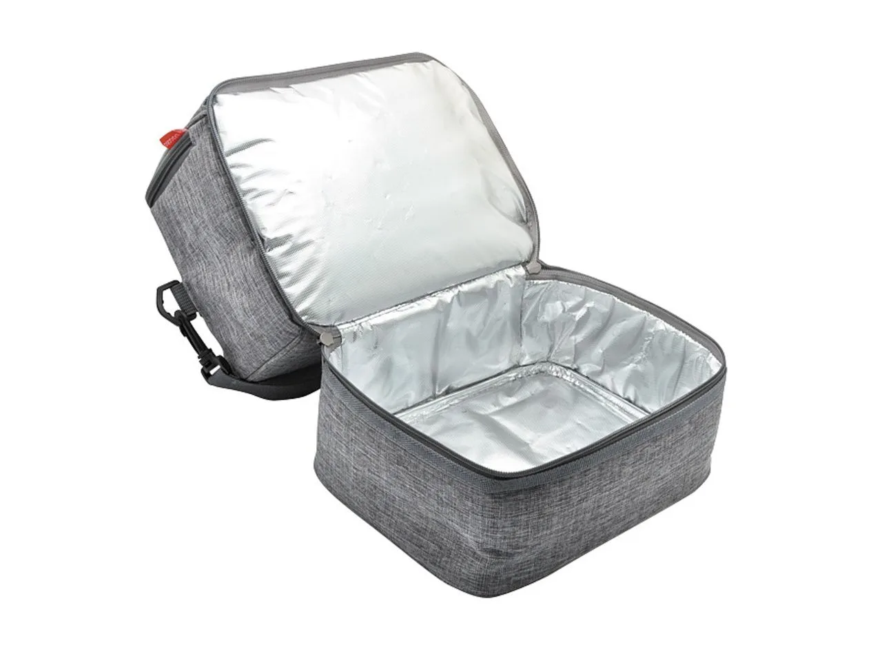 Vue 5 de Sac à bento isotherme 'Uji', gris chiné RPET