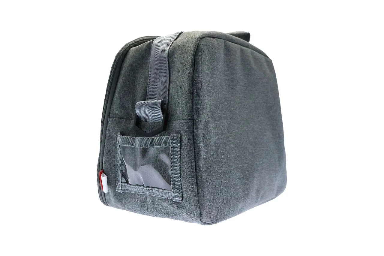 Vue 5 de Sac à bento isotherme 'Matsue', gris chiné RPET