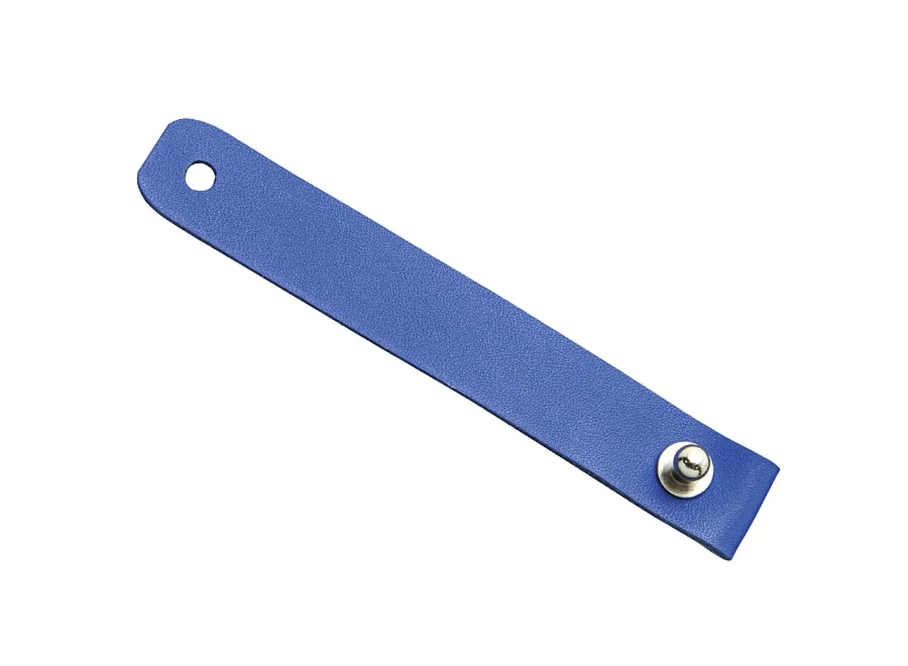 Attache câble, bleu