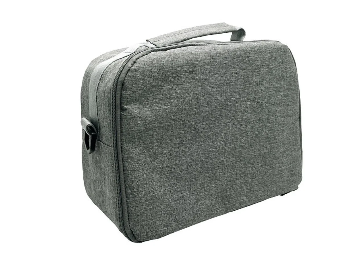 Vue 4 de Sac à bento isotherme 'Matsue', gris chiné RPET