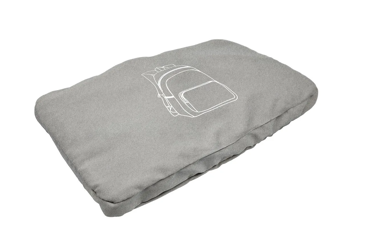 Vue 5 de Sac à dos pliable 'Cordoba', gris chiné RPET