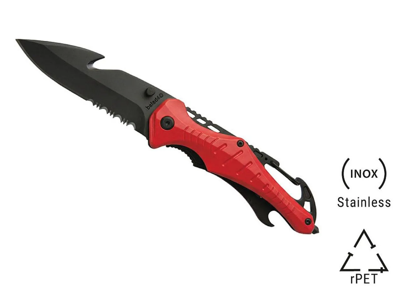 Couteau de sécurité 'Emergency', rouge