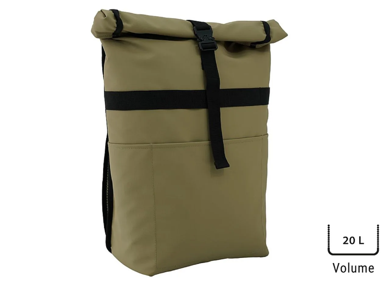 Sac à dos rolltop isotherme 'Frisco', sable