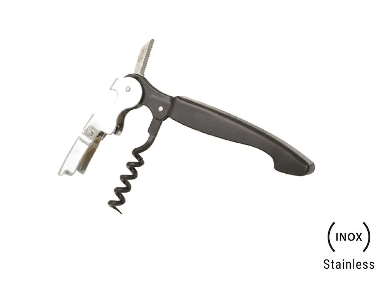 Sommelier 'Allegro Color', double levier, noir