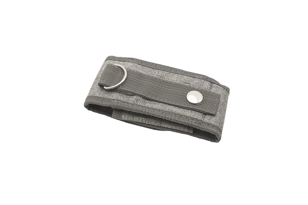 Vue 2 de Etui de ceinture en nylon pour pince 'Slim', gris chiné