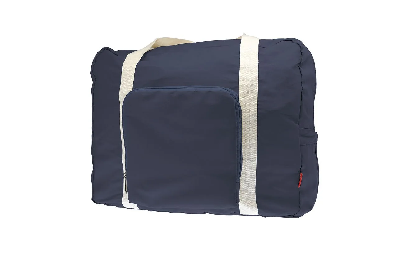Vue 4 de Sac de voyage pliable 'Tenerife', polycoton bleu nuit