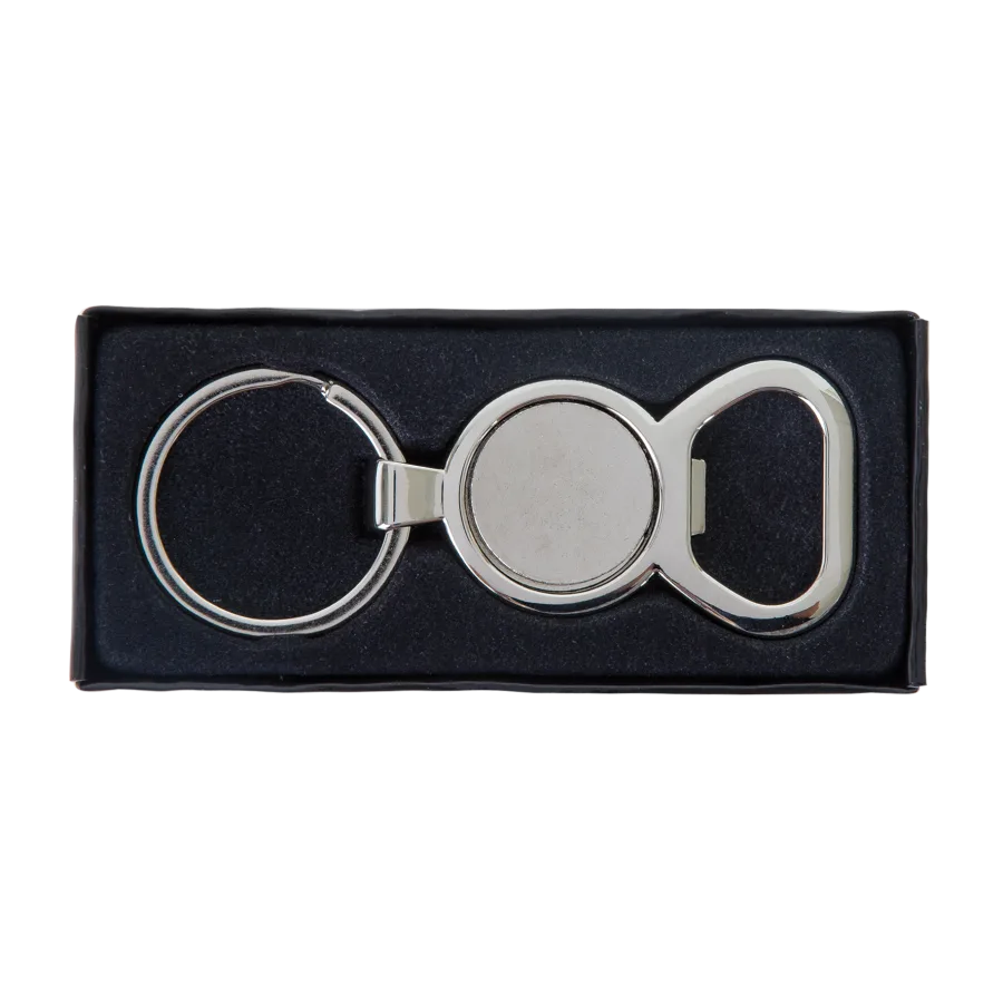 Vue 3 de Porte-cles jeton decapsuleur