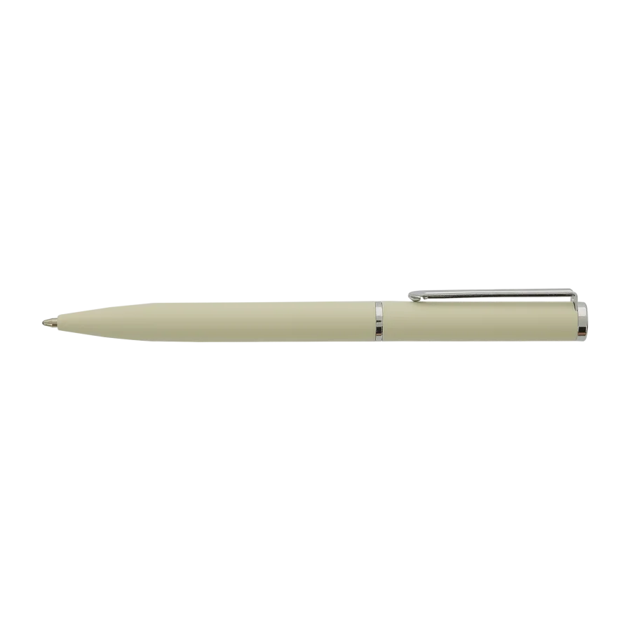 Vue 3 de Stylo bille aluminium