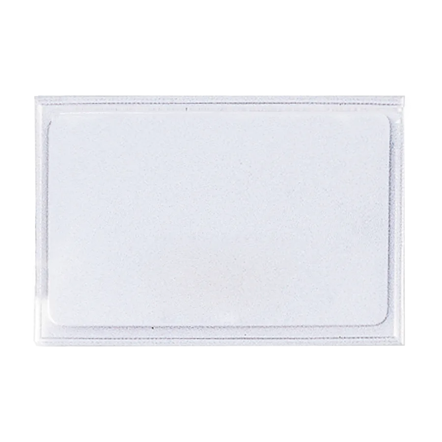 Vue 3 de Porte carte adhesif (x12)