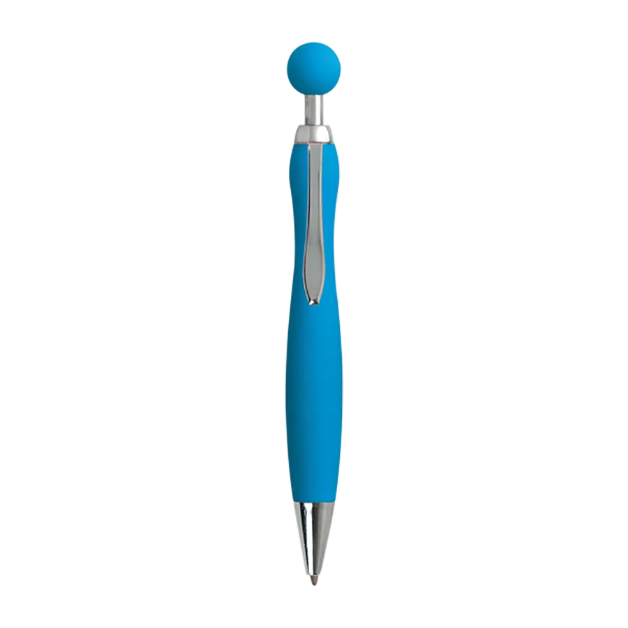 Stylo bille aspect gomme
