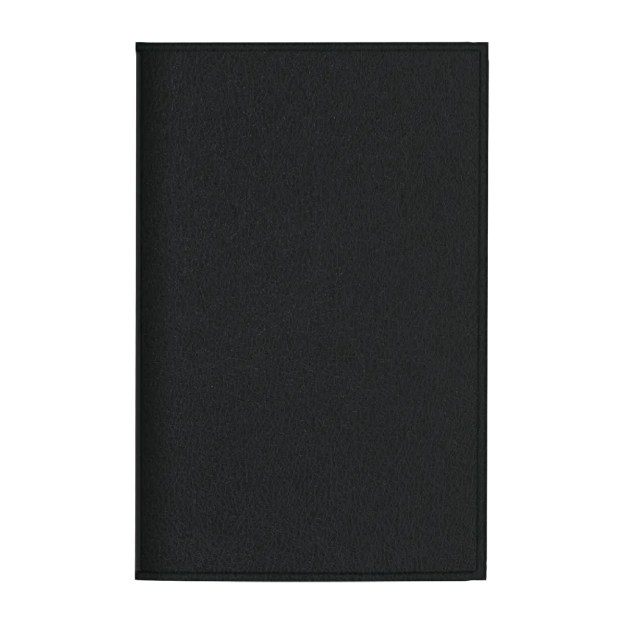 Vue 3 de Etui 2 cartes pvc imit° cuir
