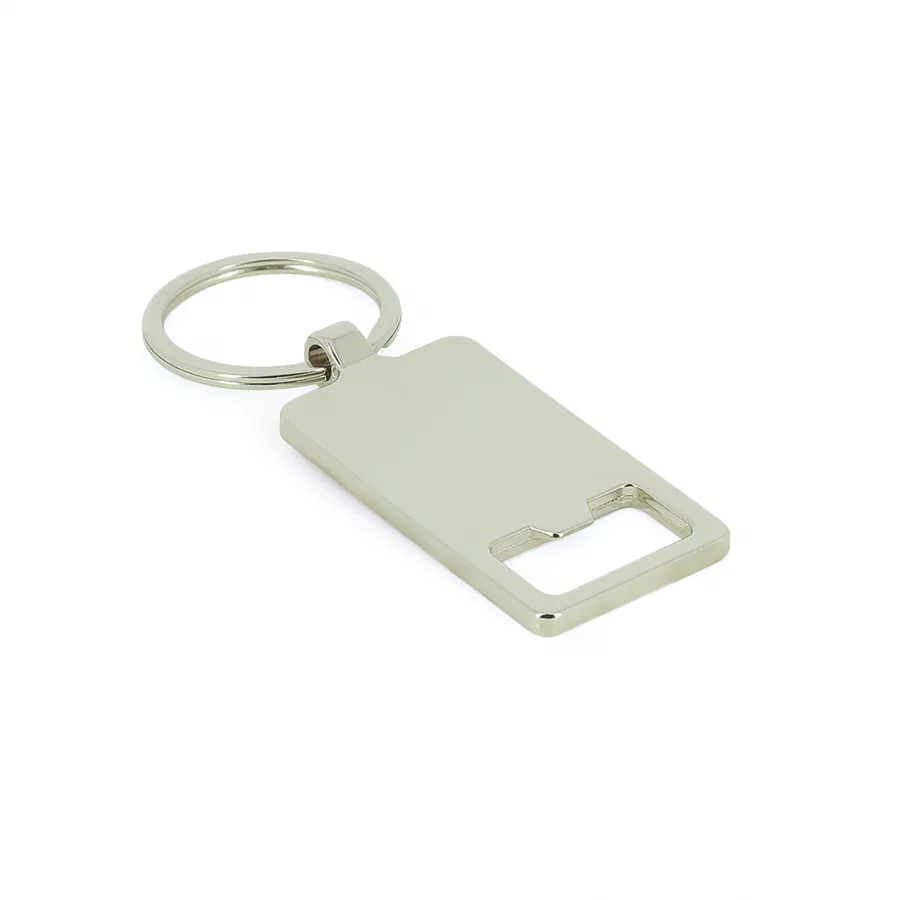 Vue 3 de Porte-cles bambou decapsuleur