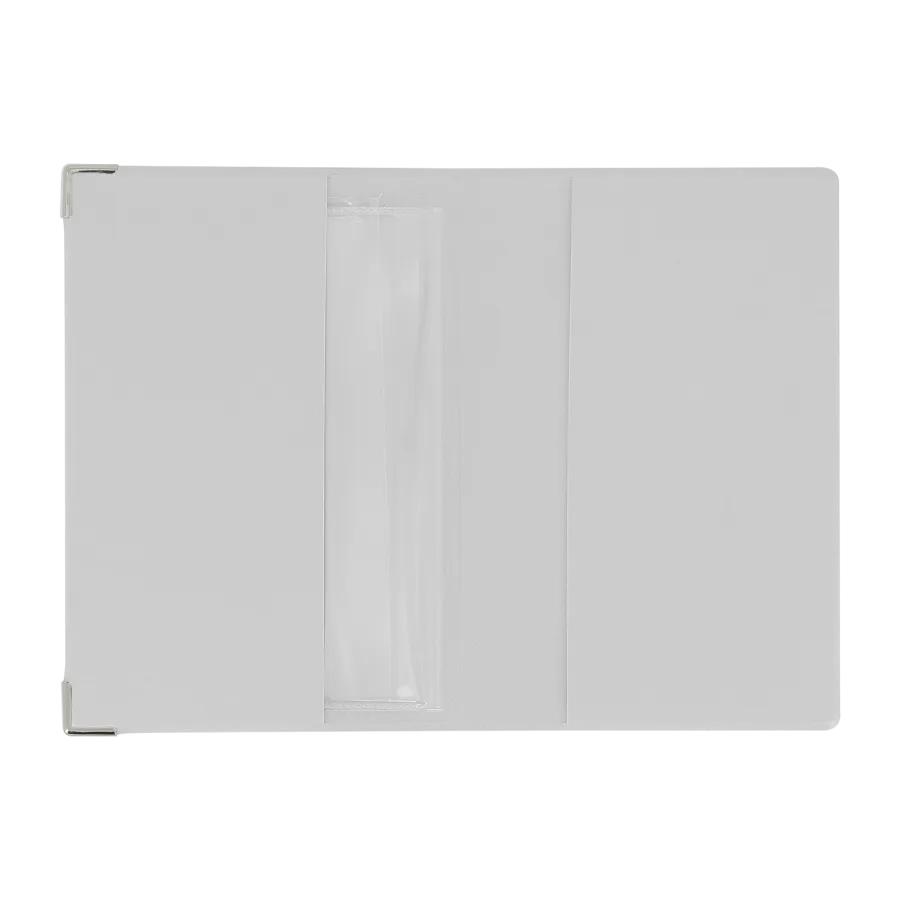 Porte-carte grise pvc mat