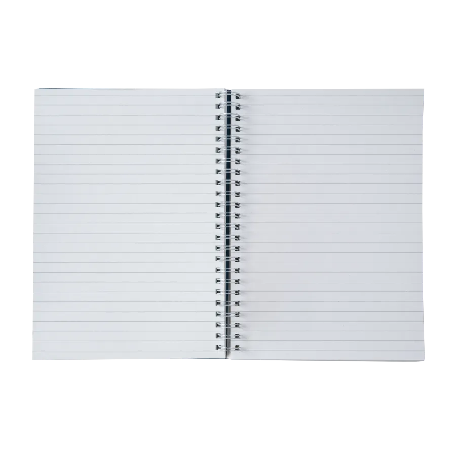 Vue 4 de Carnet spirales a5 ligne