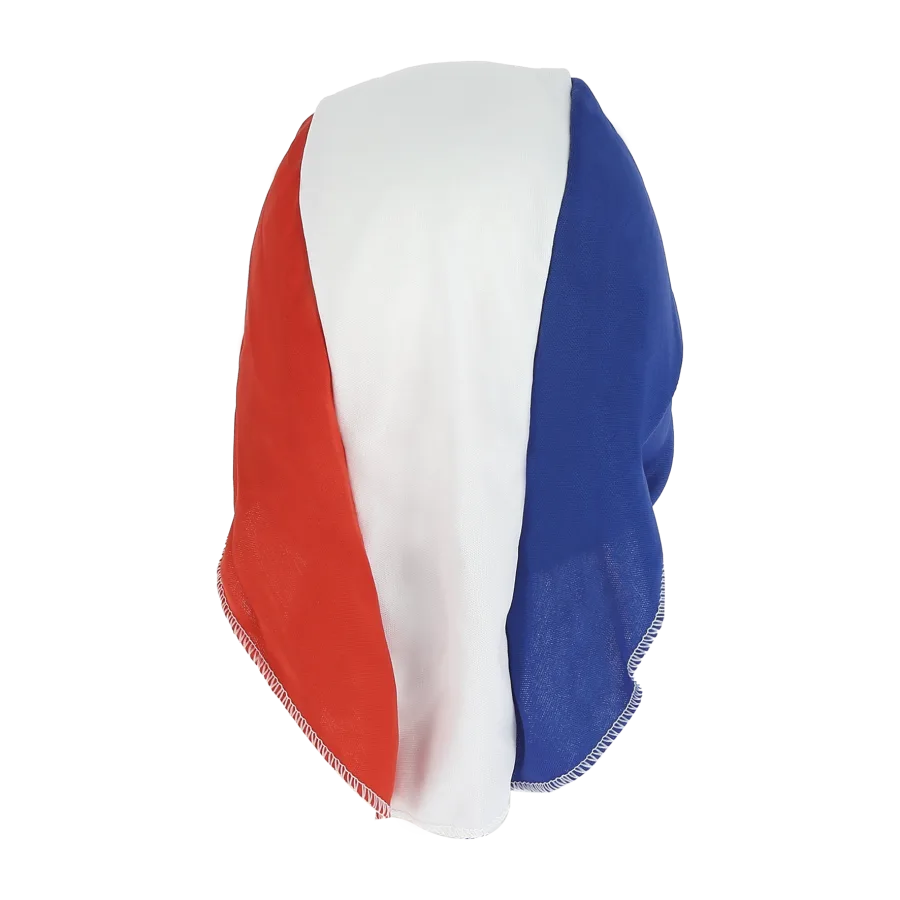 Vue 3 de Bandana tricolore